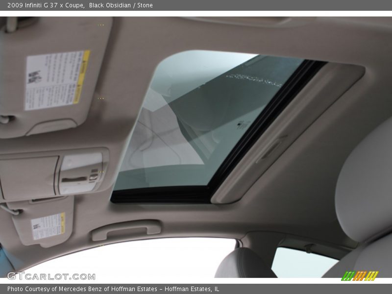 Black Obsidian / Stone 2009 Infiniti G 37 x Coupe
