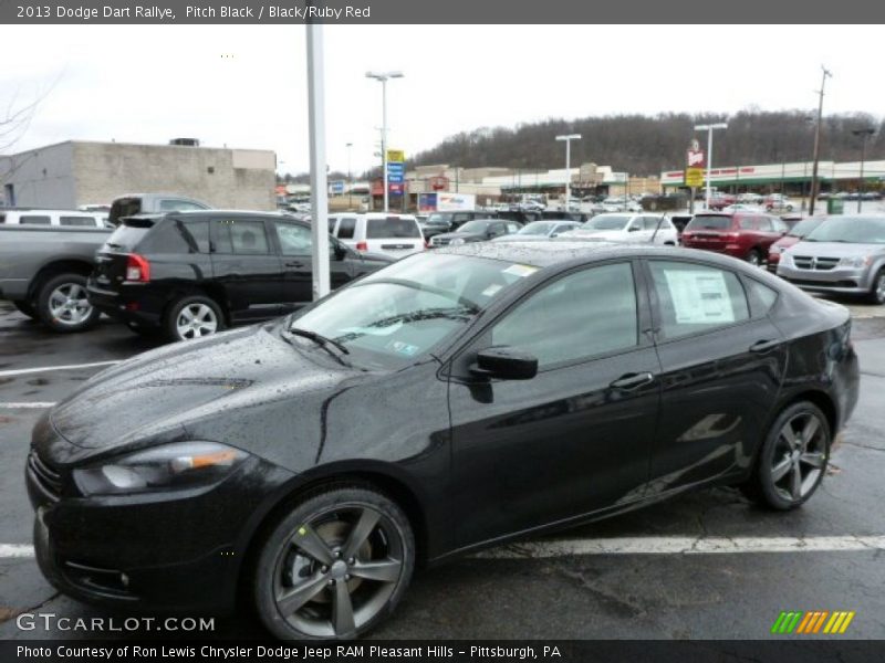 Front 3/4 View of 2013 Dart Rallye