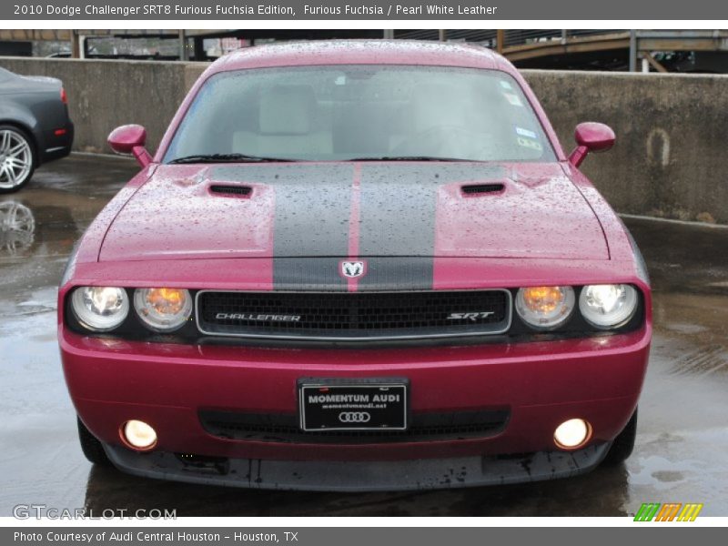 Furious Fuchsia / Pearl White Leather 2010 Dodge Challenger SRT8 Furious Fuchsia Edition