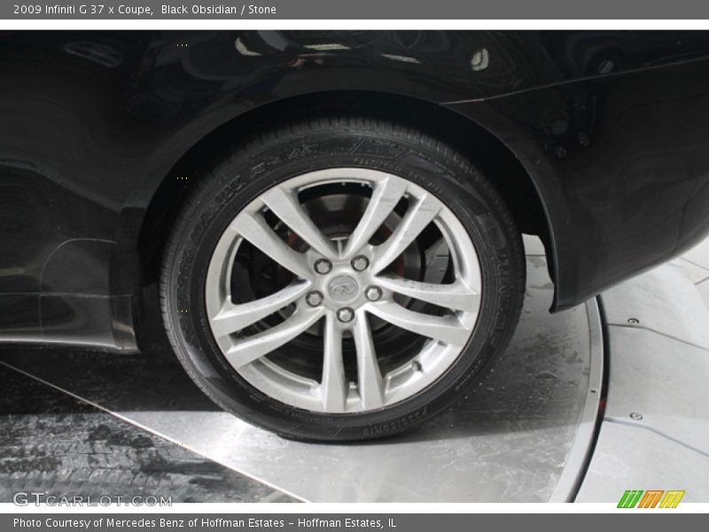 Black Obsidian / Stone 2009 Infiniti G 37 x Coupe