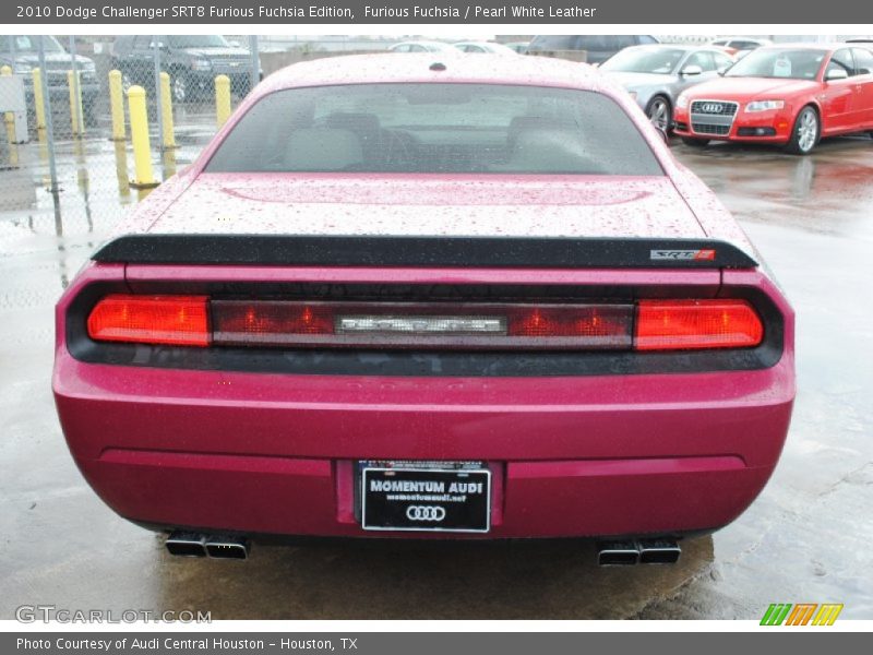 Furious Fuchsia / Pearl White Leather 2010 Dodge Challenger SRT8 Furious Fuchsia Edition