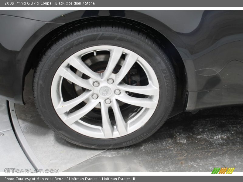 Black Obsidian / Stone 2009 Infiniti G 37 x Coupe