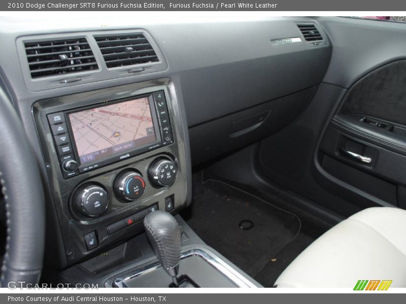 Furious Fuchsia / Pearl White Leather 2010 Dodge Challenger SRT8 Furious Fuchsia Edition