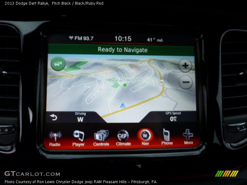Navigation of 2013 Dart Rallye