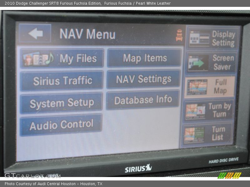 Furious Fuchsia / Pearl White Leather 2010 Dodge Challenger SRT8 Furious Fuchsia Edition