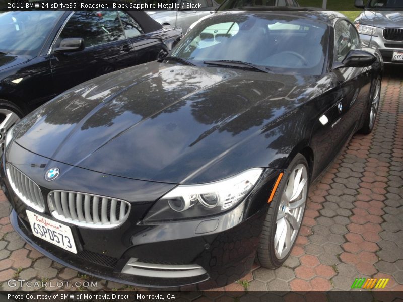 Front 3/4 View of 2011 Z4 sDrive35i Roadster