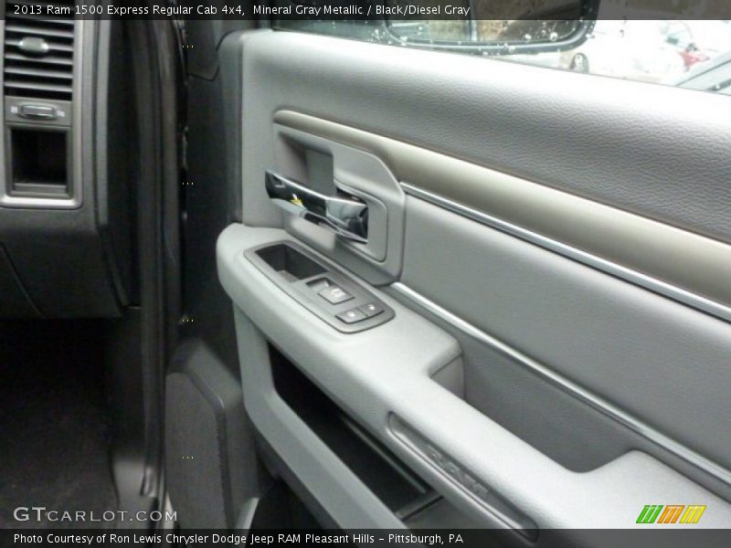 Mineral Gray Metallic / Black/Diesel Gray 2013 Ram 1500 Express Regular Cab 4x4