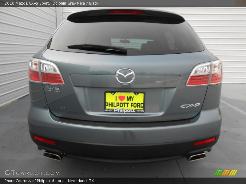 Dolphin Gray Mica / Black 2010 Mazda CX-9 Sport