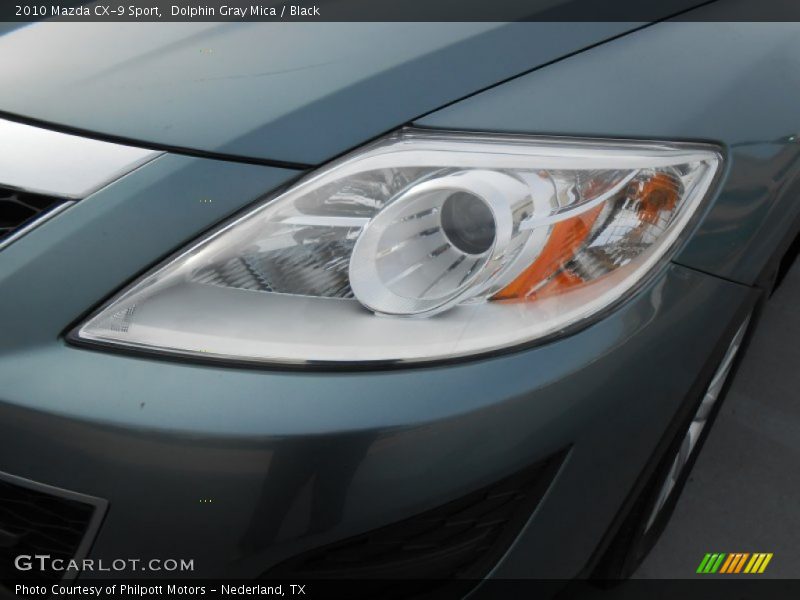 Dolphin Gray Mica / Black 2010 Mazda CX-9 Sport