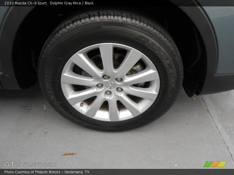 Dolphin Gray Mica / Black 2010 Mazda CX-9 Sport