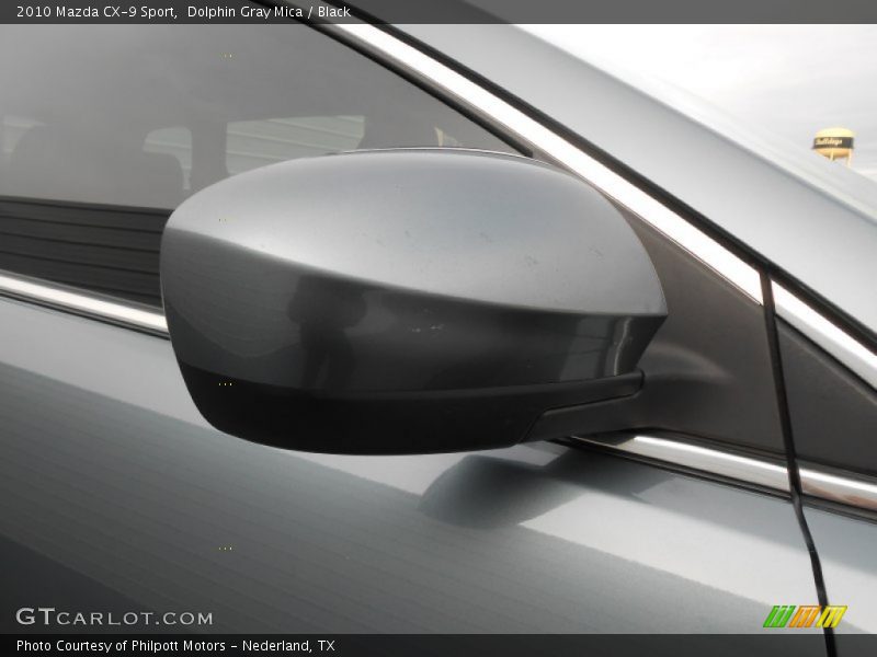 Dolphin Gray Mica / Black 2010 Mazda CX-9 Sport