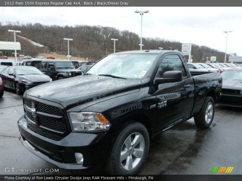 Front 3/4 View of 2013 1500 Express Regular Cab 4x4