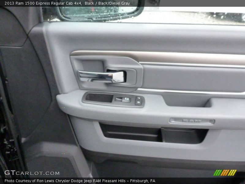 Black / Black/Diesel Gray 2013 Ram 1500 Express Regular Cab 4x4