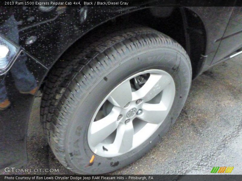 Black / Black/Diesel Gray 2013 Ram 1500 Express Regular Cab 4x4