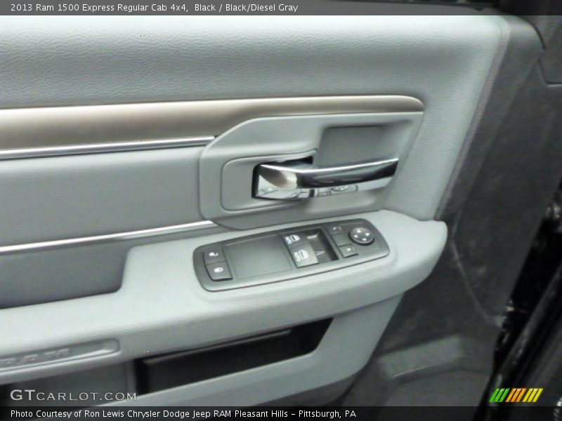 Black / Black/Diesel Gray 2013 Ram 1500 Express Regular Cab 4x4
