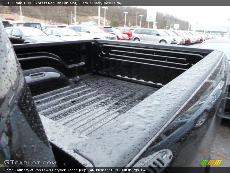 Black / Black/Diesel Gray 2013 Ram 1500 Express Regular Cab 4x4
