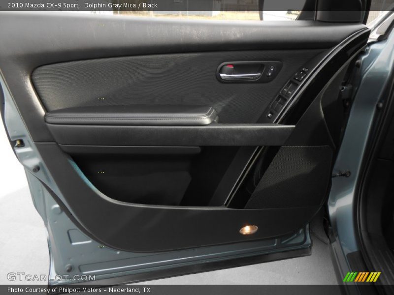 Dolphin Gray Mica / Black 2010 Mazda CX-9 Sport