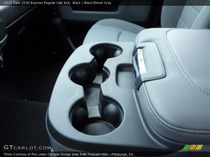 Black / Black/Diesel Gray 2013 Ram 1500 Express Regular Cab 4x4