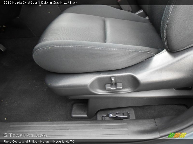 Dolphin Gray Mica / Black 2010 Mazda CX-9 Sport