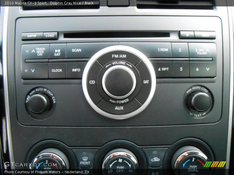 Controls of 2010 CX-9 Sport