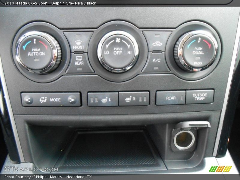 Controls of 2010 CX-9 Sport