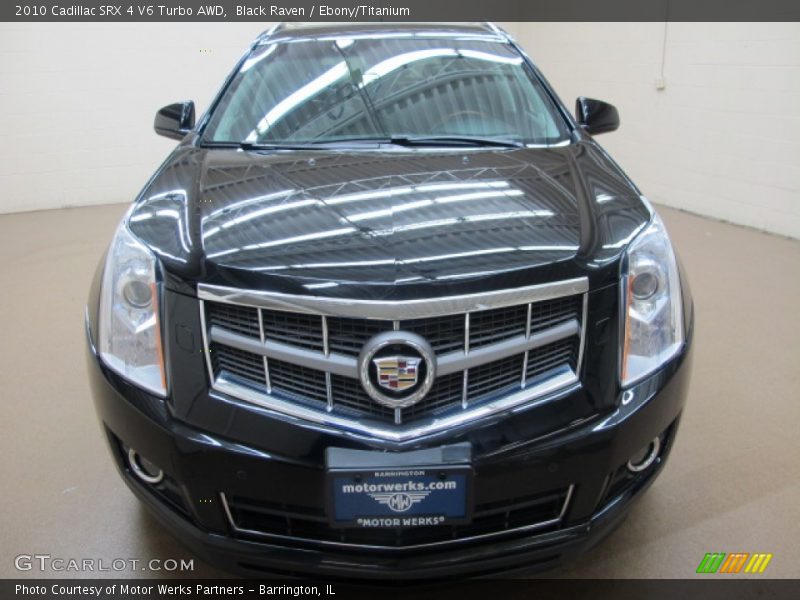 Black Raven / Ebony/Titanium 2010 Cadillac SRX 4 V6 Turbo AWD