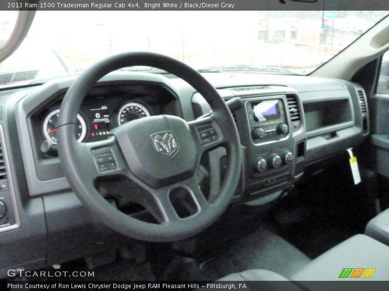 Dashboard of 2013 1500 Tradesman Regular Cab 4x4