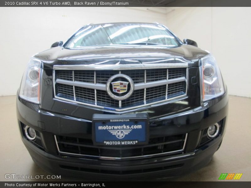 Black Raven / Ebony/Titanium 2010 Cadillac SRX 4 V6 Turbo AWD