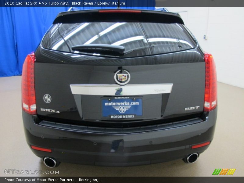 Black Raven / Ebony/Titanium 2010 Cadillac SRX 4 V6 Turbo AWD
