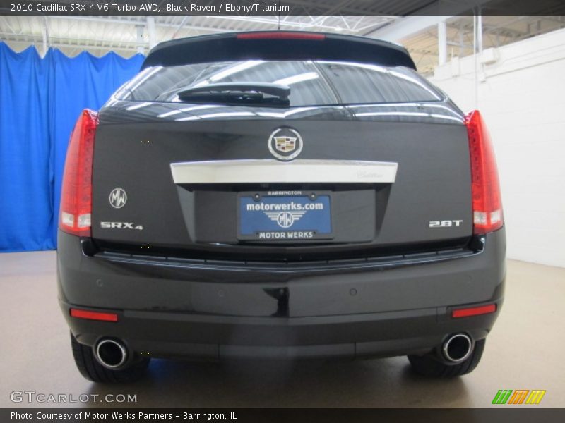 Black Raven / Ebony/Titanium 2010 Cadillac SRX 4 V6 Turbo AWD