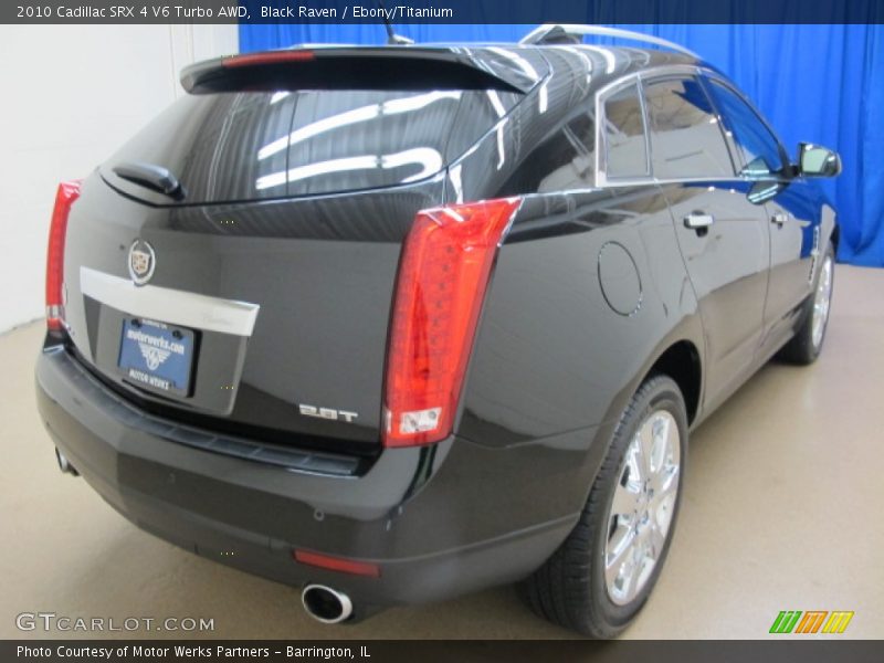 Black Raven / Ebony/Titanium 2010 Cadillac SRX 4 V6 Turbo AWD
