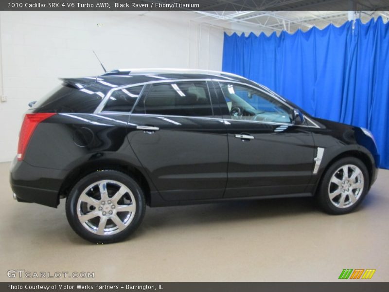 Black Raven / Ebony/Titanium 2010 Cadillac SRX 4 V6 Turbo AWD