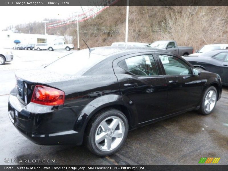 Black / Black 2013 Dodge Avenger SE