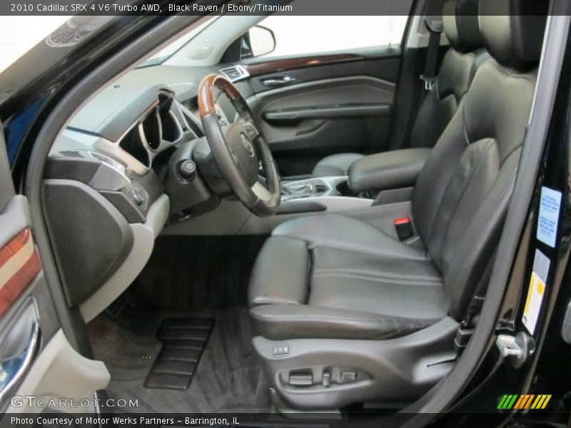 Front Seat of 2010 SRX 4 V6 Turbo AWD