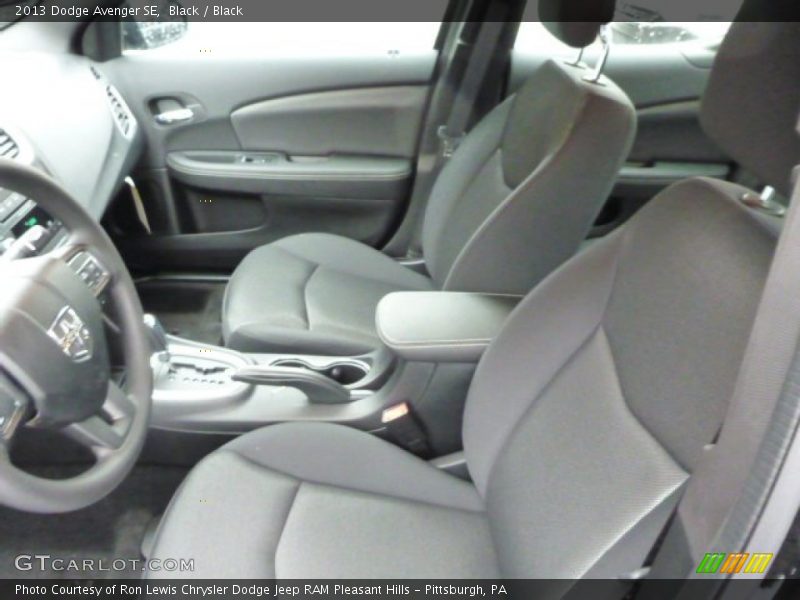 Black / Black 2013 Dodge Avenger SE