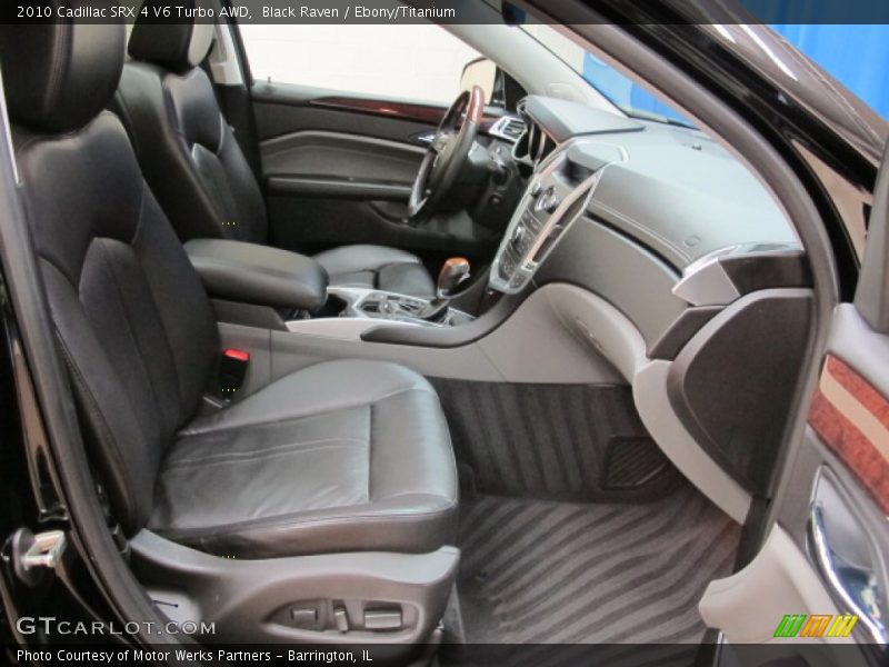  2010 SRX 4 V6 Turbo AWD Ebony/Titanium Interior