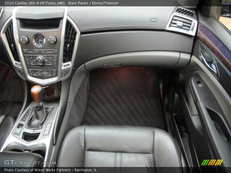 Black Raven / Ebony/Titanium 2010 Cadillac SRX 4 V6 Turbo AWD