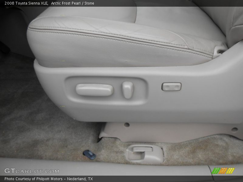 Arctic Frost Pearl / Stone 2008 Toyota Sienna XLE