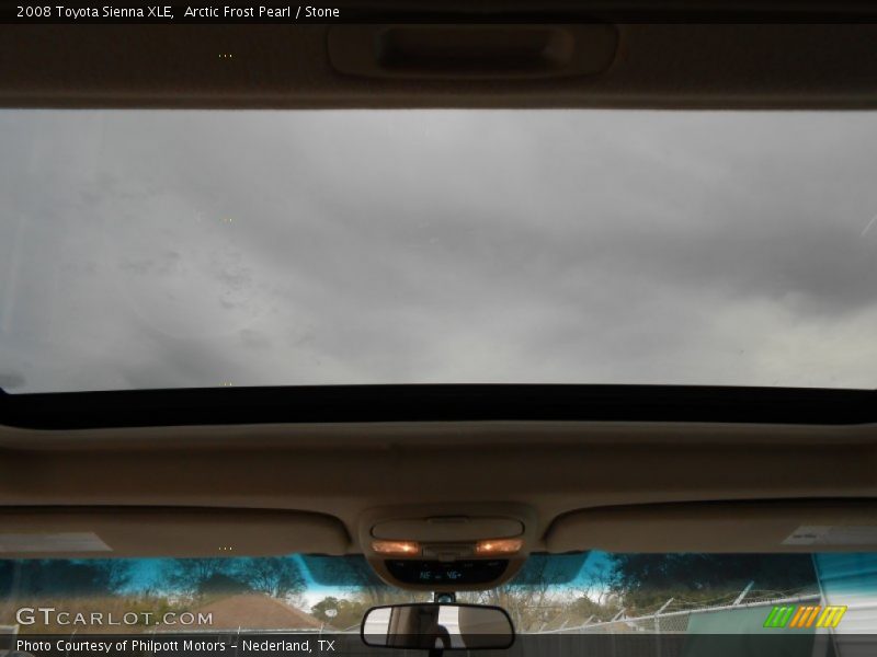 Arctic Frost Pearl / Stone 2008 Toyota Sienna XLE