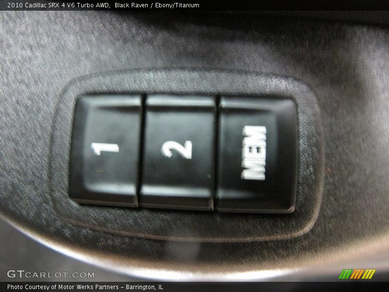 Black Raven / Ebony/Titanium 2010 Cadillac SRX 4 V6 Turbo AWD