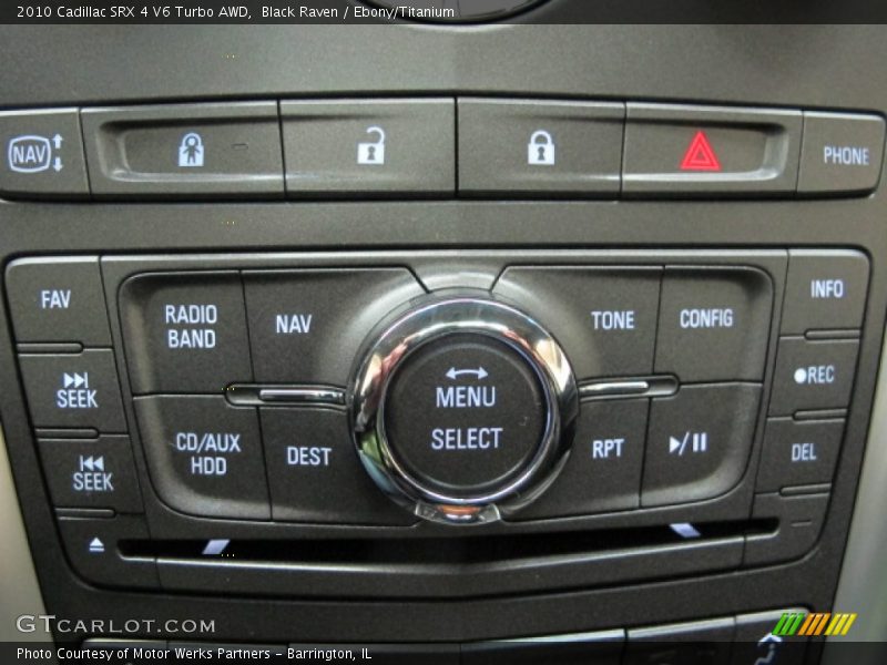 Controls of 2010 SRX 4 V6 Turbo AWD