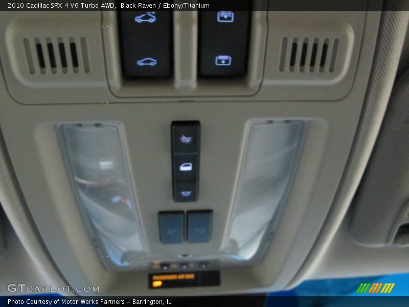 Black Raven / Ebony/Titanium 2010 Cadillac SRX 4 V6 Turbo AWD