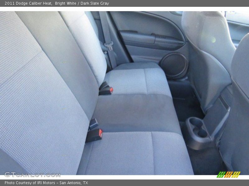 Bright White / Dark Slate Gray 2011 Dodge Caliber Heat