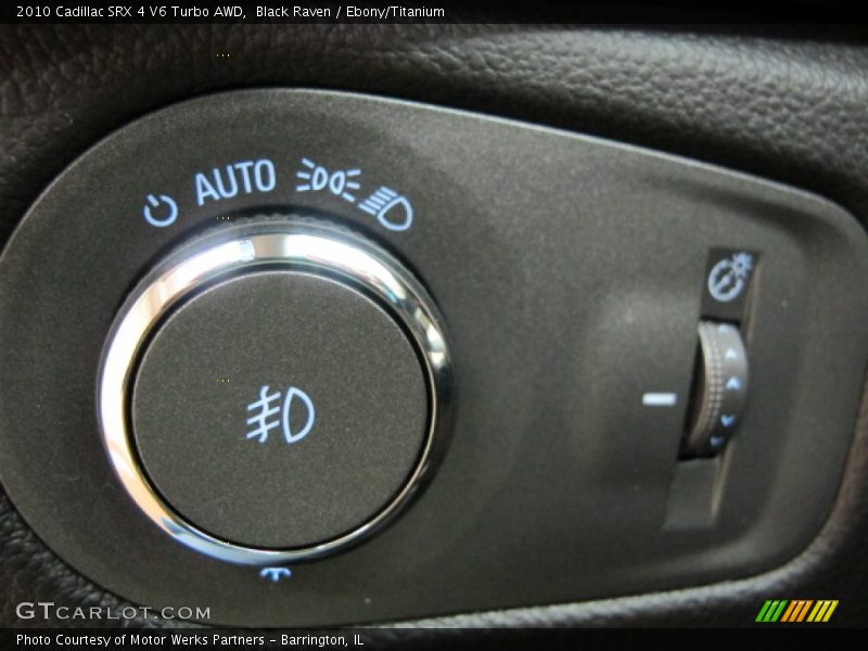 Controls of 2010 SRX 4 V6 Turbo AWD