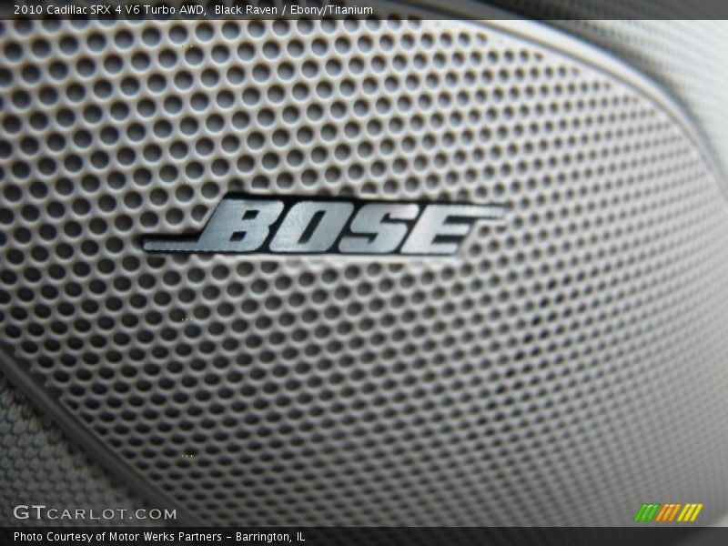 Black Raven / Ebony/Titanium 2010 Cadillac SRX 4 V6 Turbo AWD