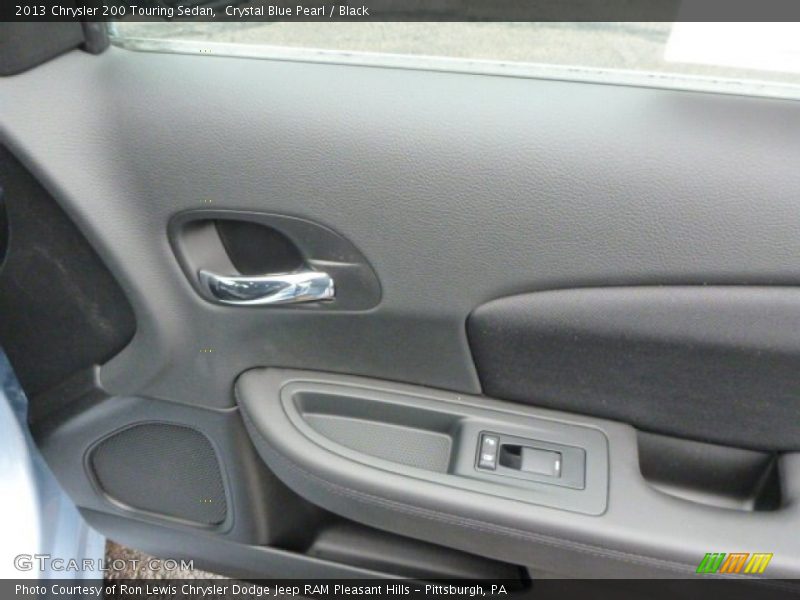 Crystal Blue Pearl / Black 2013 Chrysler 200 Touring Sedan
