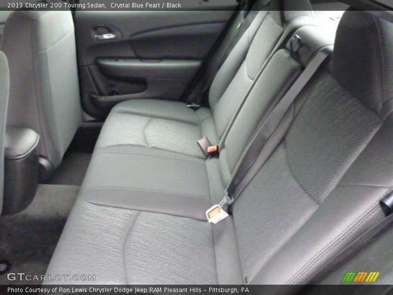 Crystal Blue Pearl / Black 2013 Chrysler 200 Touring Sedan