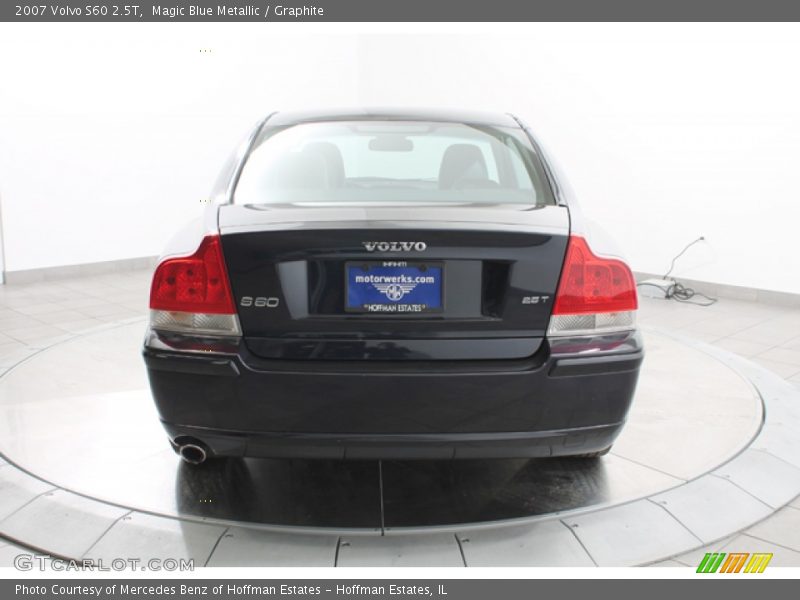 Magic Blue Metallic / Graphite 2007 Volvo S60 2.5T