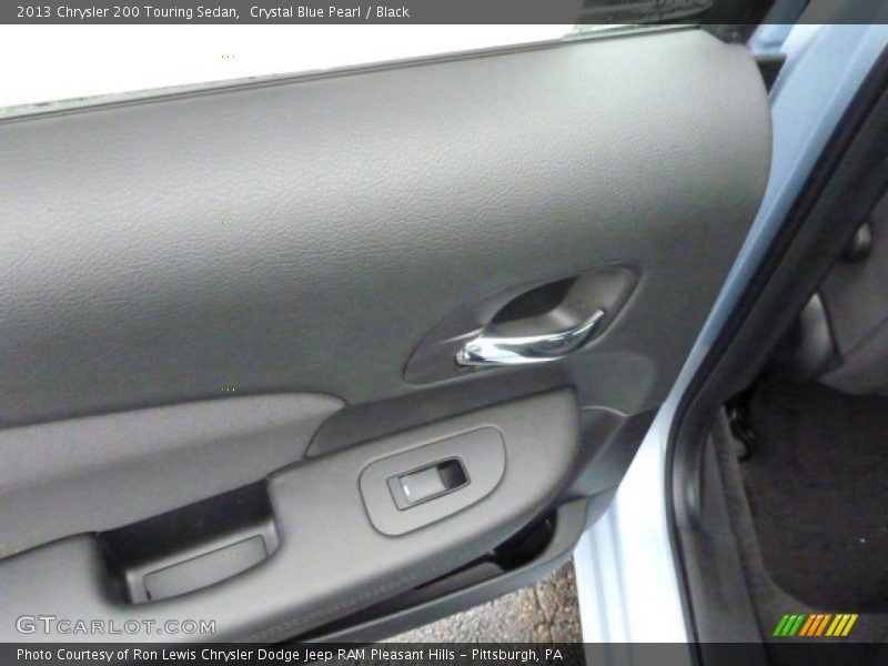 Crystal Blue Pearl / Black 2013 Chrysler 200 Touring Sedan