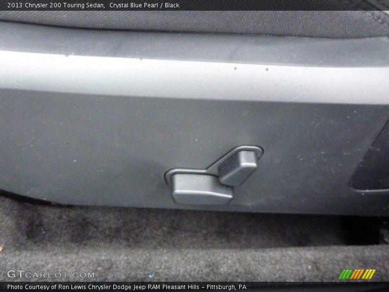 Crystal Blue Pearl / Black 2013 Chrysler 200 Touring Sedan